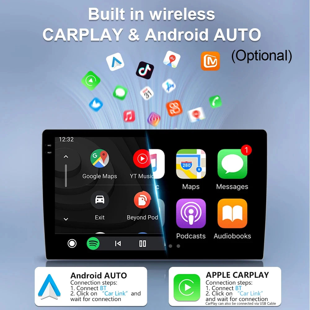 Car Radio Carplay Navigation GPS Android Auto For Hyundai I30 Elantra GT 2012 2013 2014 2015 Stereo Multimedia Player Wifi Video