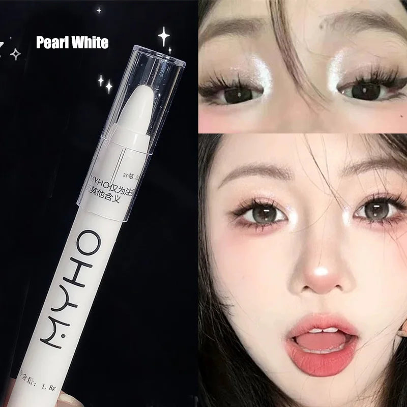 ✨ Shimmer Highlight Stick | Glitter White Eyeshadow & Brightening Pencil ✨