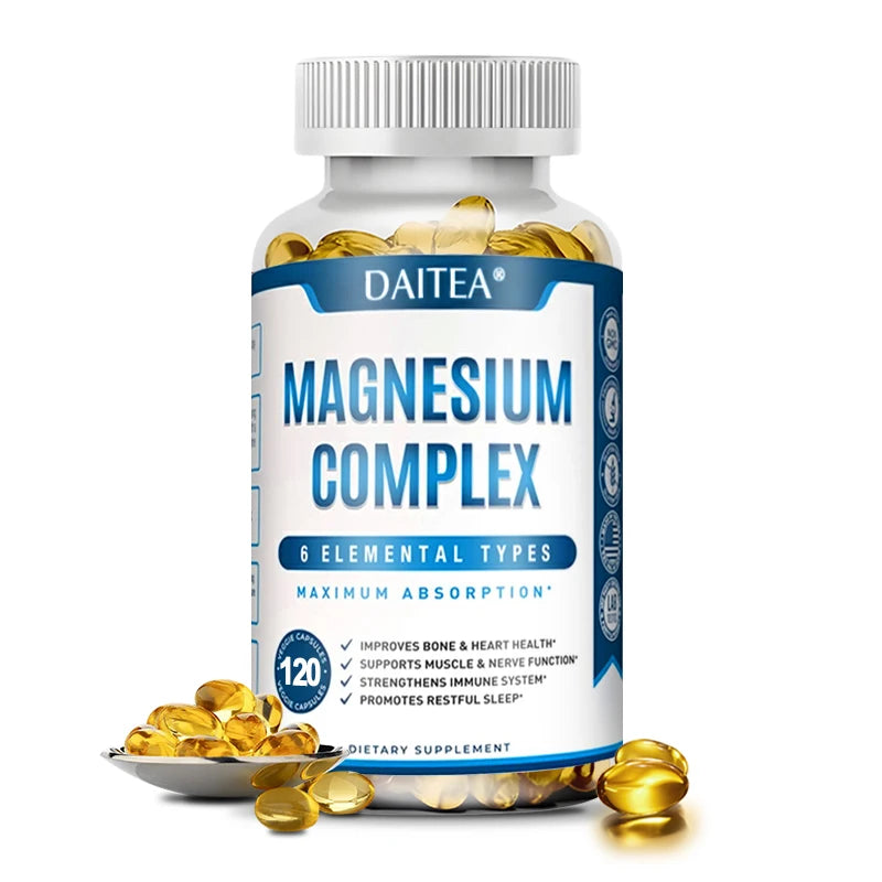 π Magnesium Complex Capsules | Bone, Muscle & Heart Support π