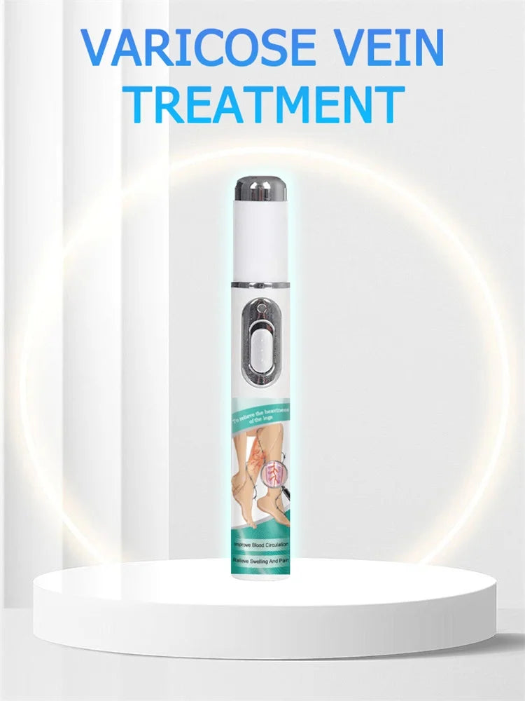 blue light pen solve varicose veins, hot sale leg care tools