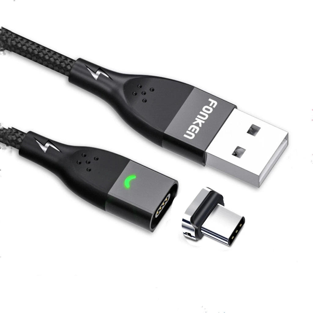 5/10Pcs Magnetic Phone Cable Adapter Magnetic Connector Tip Heads 360 Rotating Strong Magnetic Plug for Micro USB Android Device