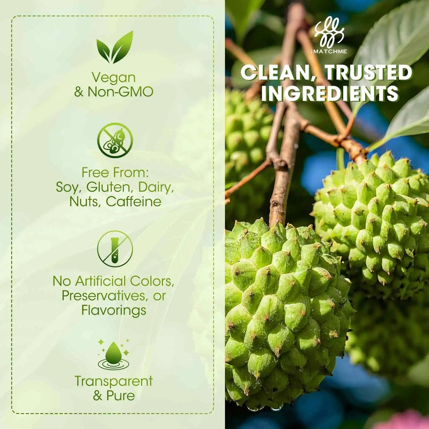 Organic Soursop Graviola Liquid Drops for Natural Antioxidant, Cell Support & Regeneration, Immune Boost, Rich in Multivitamin
