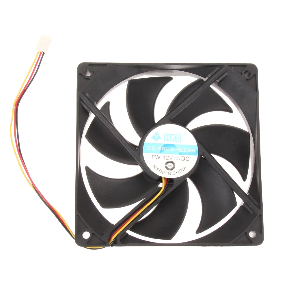 12cm 120mm for DC Brushless Fan 12V 0.25A 2 Lines 2pin Connector High Speed Server Computer Chassis Power Cooling Fan