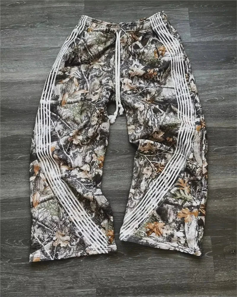 Man Embroidery Baggy Pants Cargo Streetwear Joggers Unisex Y2k Retro Goth Sweatpants Trousers Work Pants Harajuku Korean Clothes