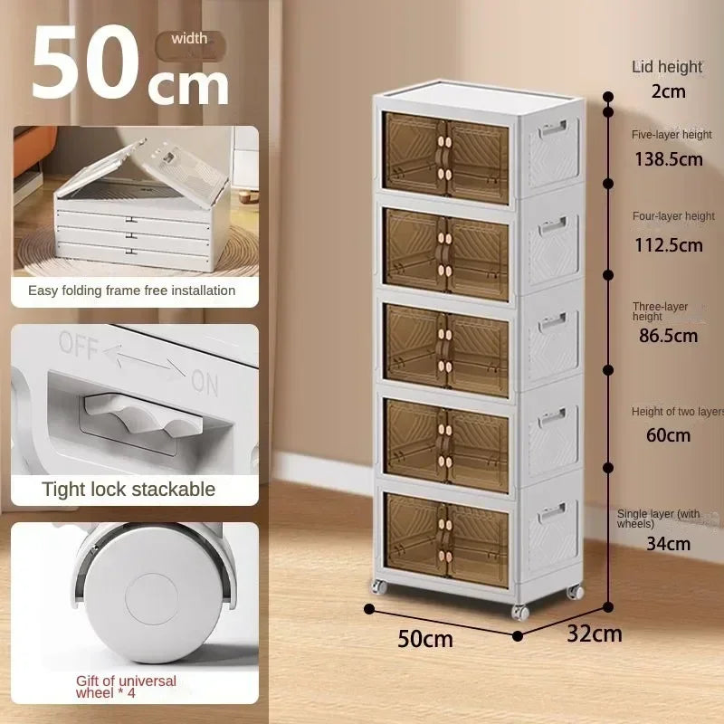 Smart Folding Storage – Perfect for Clothes, Toys & Essentials