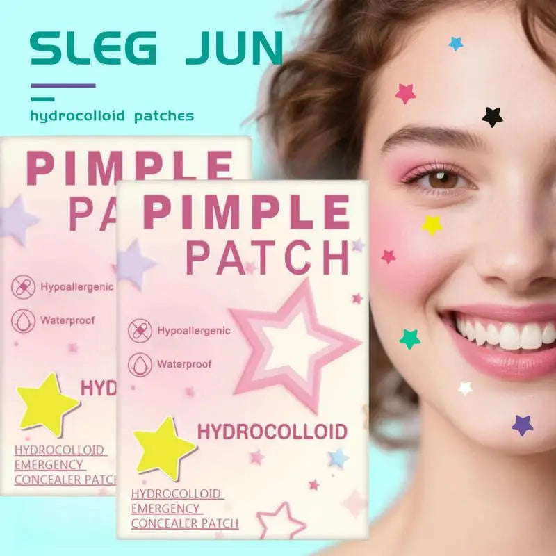 1400pcs Colorful Star Pimple Patch Acne Colorful Invisible Acne Removal Skin Care Stickers Concealer Face Spot Makeup Tools