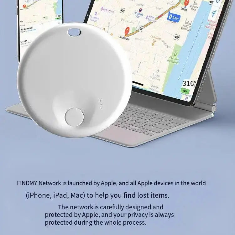 Bluetooth Mini Tracking Device Smart Tag With Apple Find My Key Bluetooth GPS Tracker For Earbud Luggage MFi Finder IOS