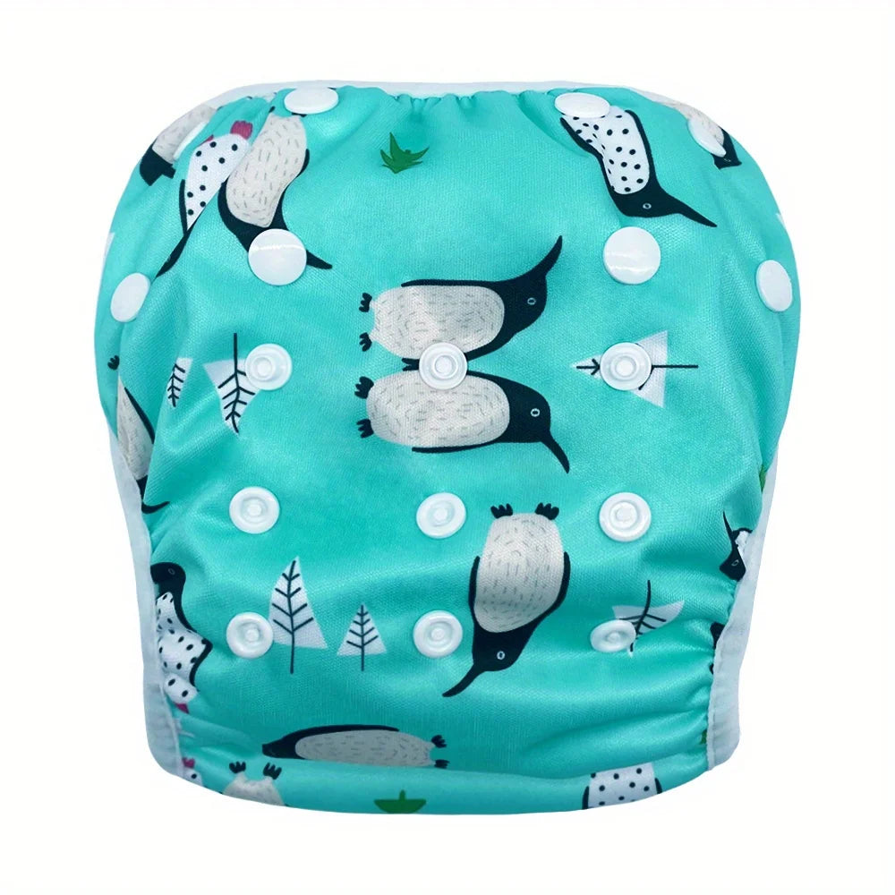 Adjustable & Reusable Swim Diaper for Baby & Toddler Boys - Perfect for Swimming Lessons & Special Occasions Gift, Fits 3-15kg