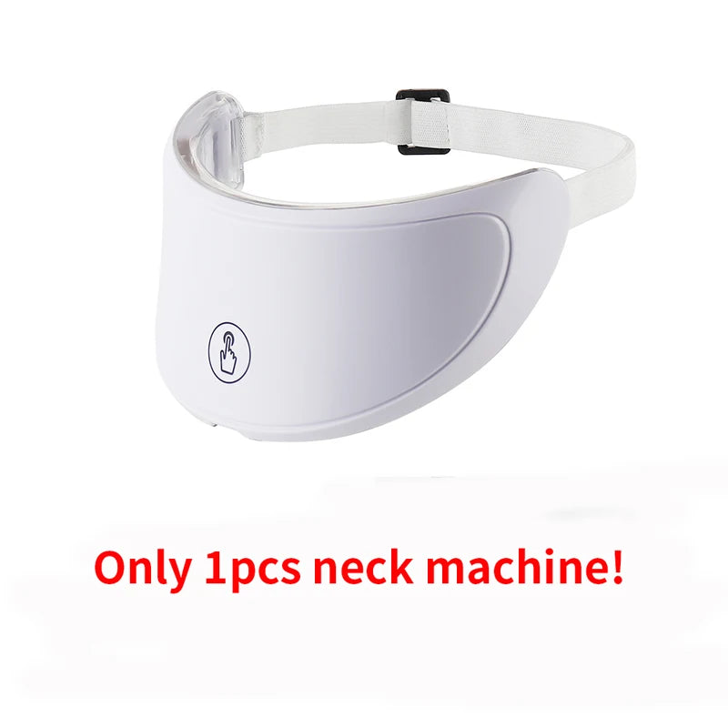 7 Color LED Face Neck Mask Wireless LED Facial Mask Photon Neck Care Machine Skin Repaired Firming Anti Aging Beauty Mask Tool