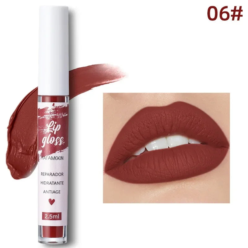 π Rose Red Matte Liquid Lipstick | Waterproof, Long-Lasting & Non-Stick π