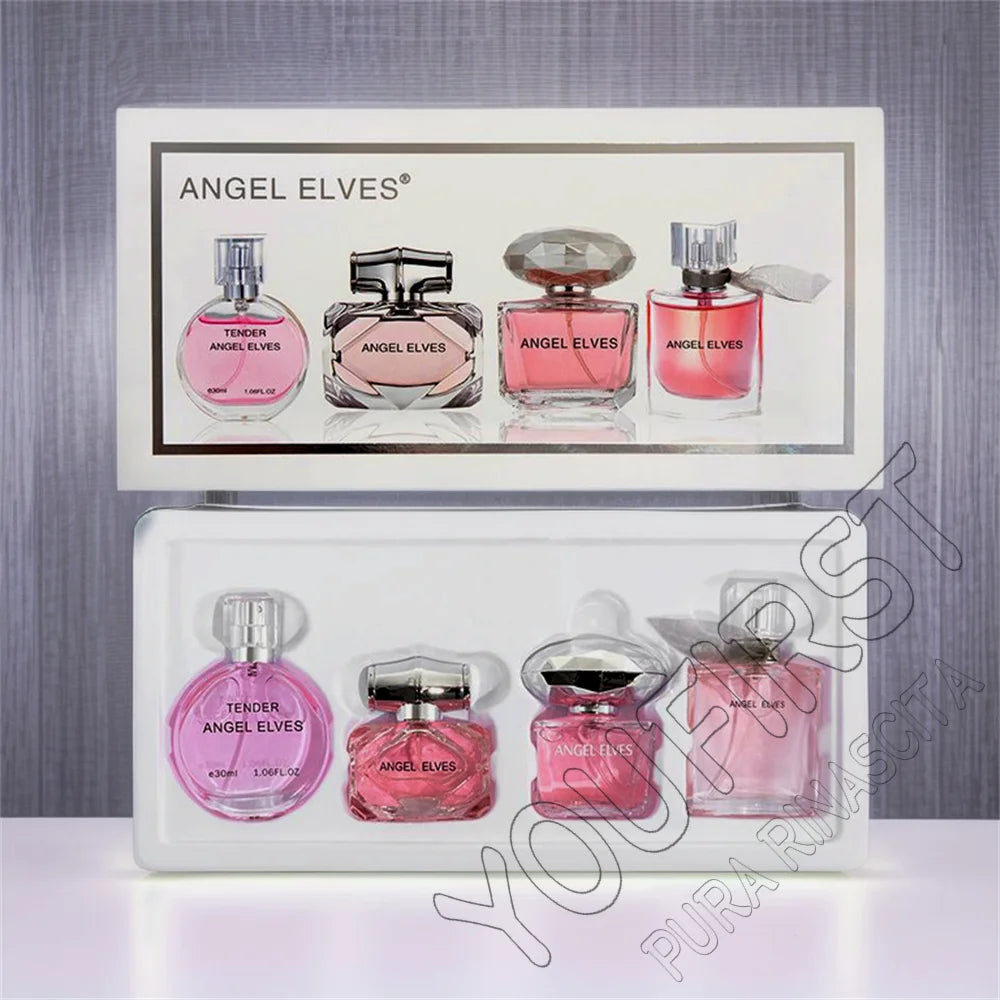 ✨ Women’s Perfume Gift Set – 4 Pcs | Long-Lasting Floral & Fruity Scents ✨