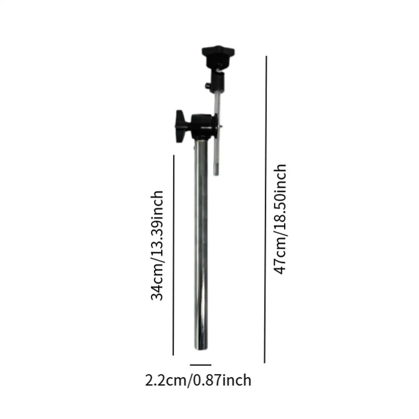 Drum Cymbal Mount Holder Hardware Metal Component Drum Parts Accessories Professional Easy to Install Mounting Arm Attachment