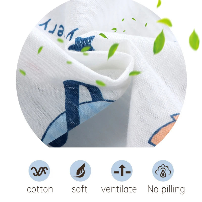 Popular in SummCottonSafe Baby Children Clothes Set Cute Cartoon Short Sleeve Home Pajama Set Sleepwear Soft Breathable