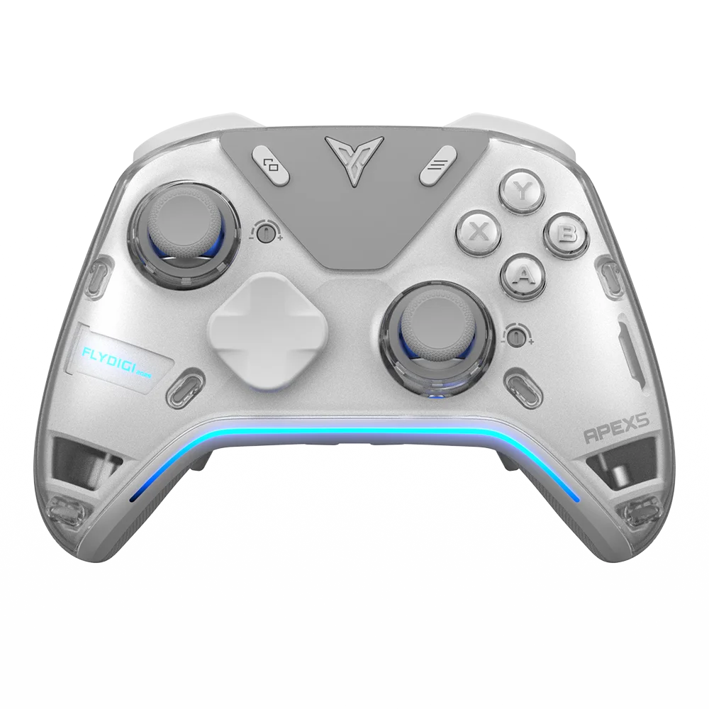 Flydigi Apex 5 Wireless Controller with Hall Effect Joysticks and Adaptive Triggers for PC Nintendo Switch Android iOS MFi