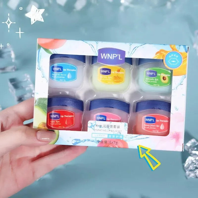π 4/6/8pcs Lip Balm Set | Natural Plant Formula for Soft, Moisturized Lips π