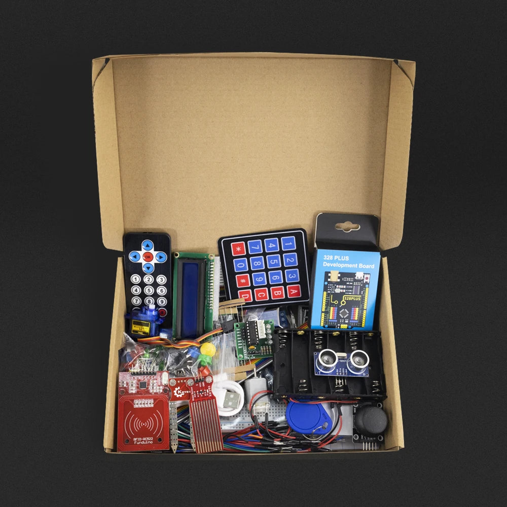 KEYES Complete Starter Kit Programming Learning Kit+40Projects For Arduino UNO R3 Starter Kit+Online Tutorial DIY Electronic Kit