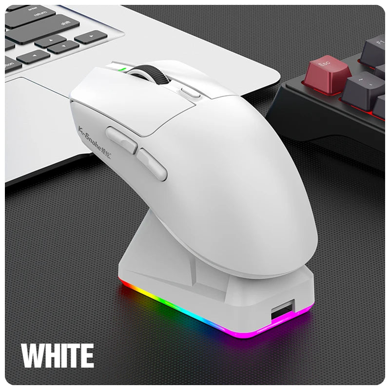 k-sanke x11 Bluetooth wireless mouse game three-mode e-sports laptop PAW311 desktop computer lightweight magnetic charging