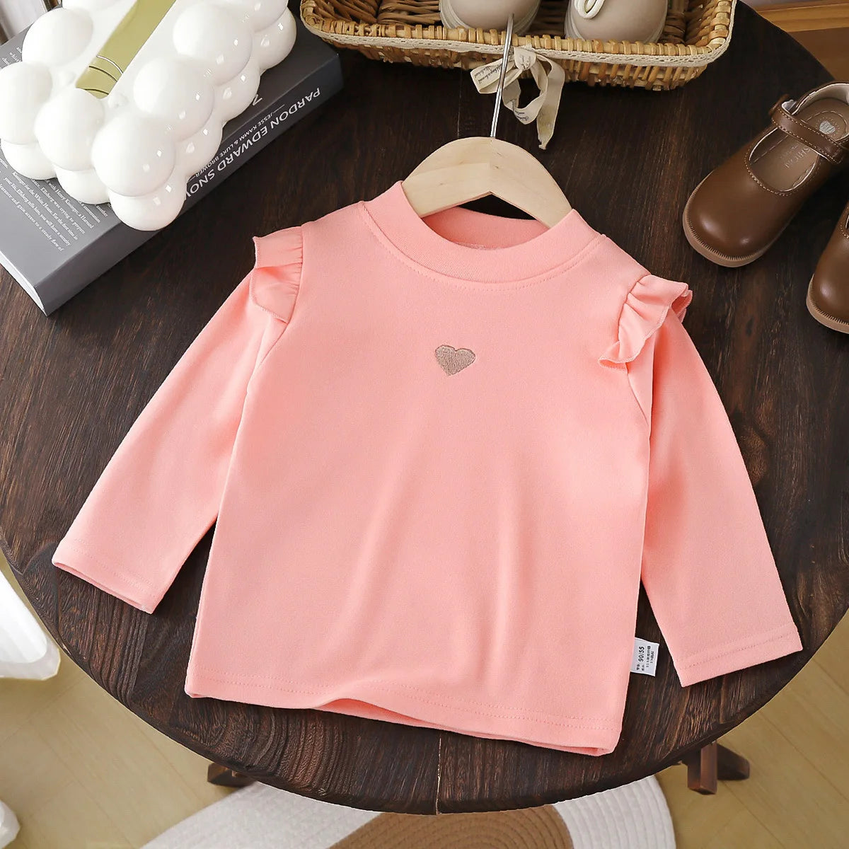 Baby Girls Long Sleeve T-shirt Clothes Spring and Autumn Style Baby Children's Clothes Kids Underwear Base Shirt Top
