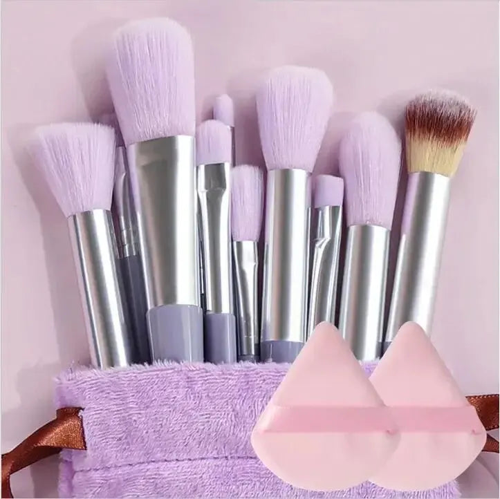 ✨ Professional Makeup Brush Set | Soft & Fluffy Kabuki, Foundation & Eyeshadow Brushes ✨