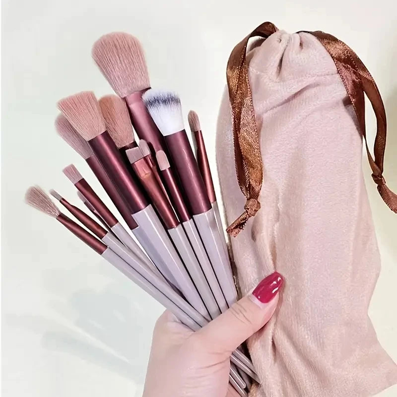 ✨ Professional Makeup Brush Set | Soft & Fluffy Kabuki, Foundation & Eyeshadow Brushes ✨