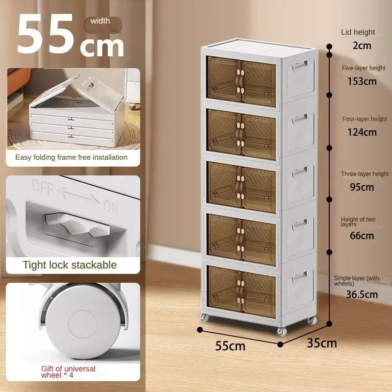 Smart Folding Storage – Perfect for Clothes, Toys & Essentials