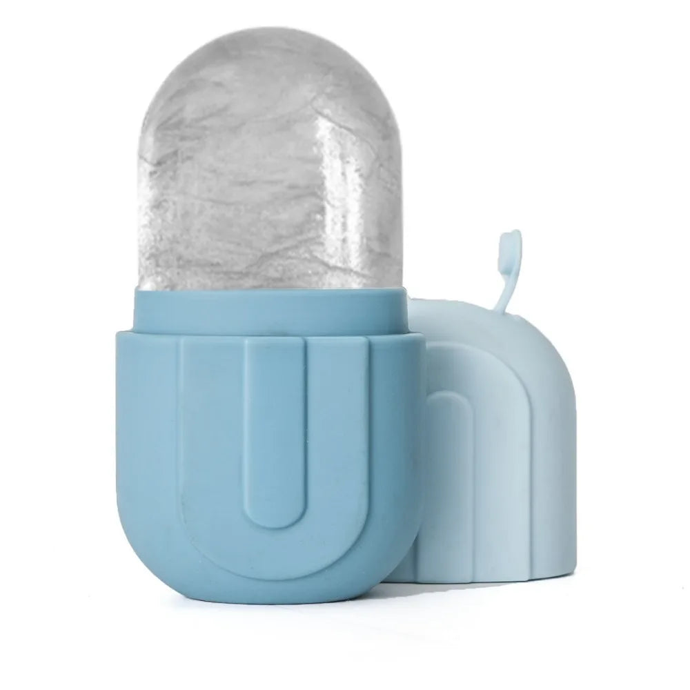 Silicone Ice Roller for Face Beauty Skin Care Tools Reusable Facial Massager Face Lifting Contouring Ice Cube Trays