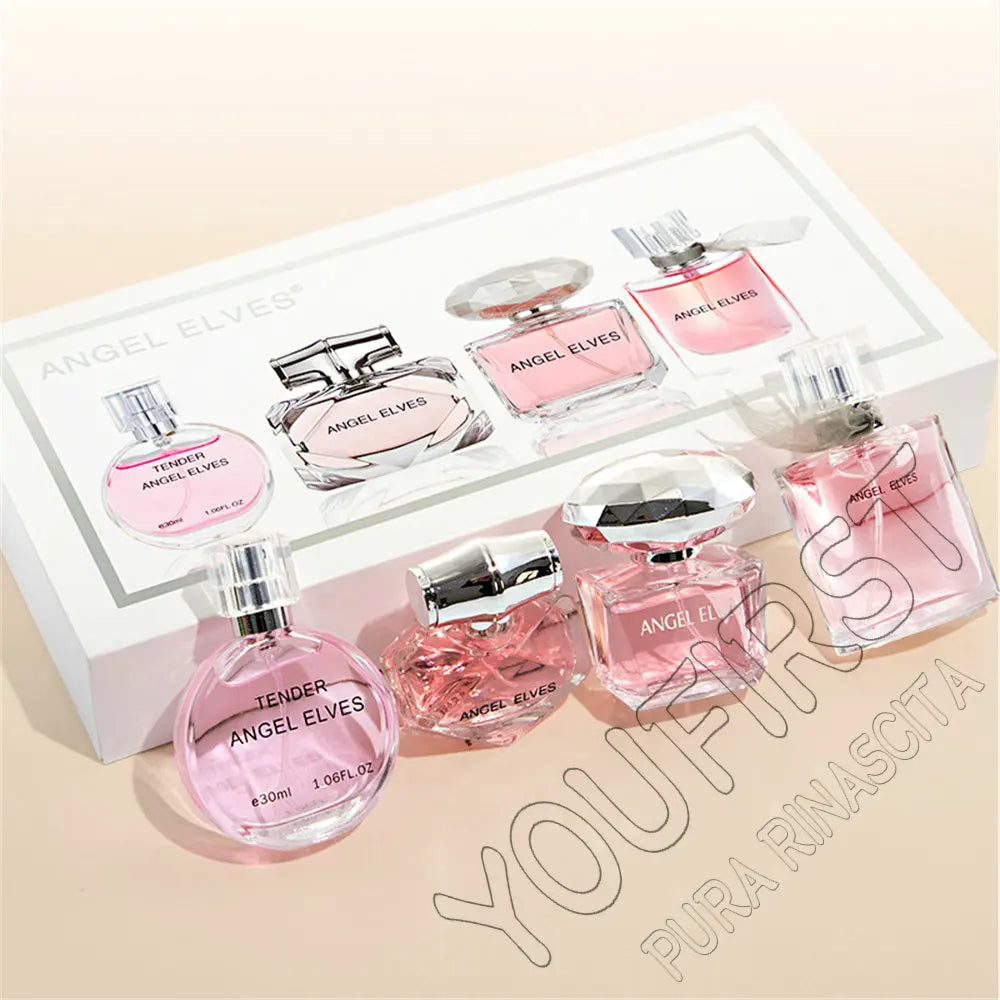 ✨ Women’s Perfume Gift Set – 4 Pcs | Long-Lasting Floral & Fruity Scents ✨