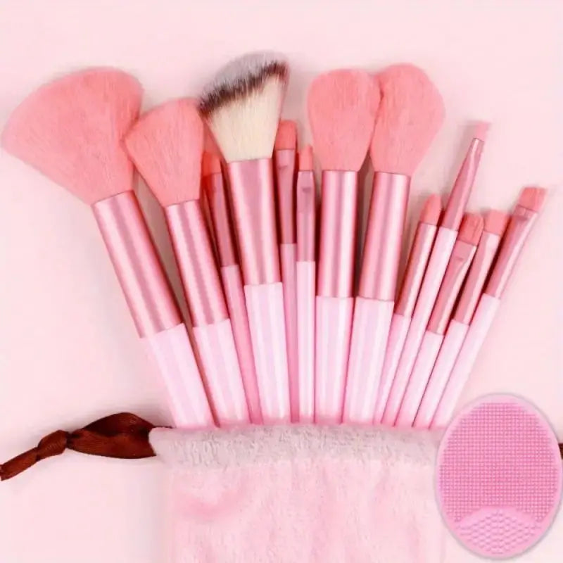 ✨ Professional Makeup Brush Set | Soft & Fluffy Kabuki, Foundation & Eyeshadow Brushes ✨