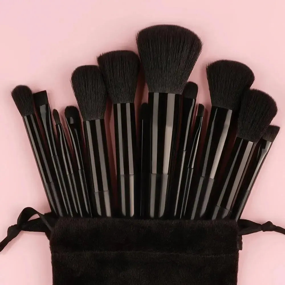 ✨ Professional Makeup Brush Set | Soft & Fluffy Kabuki, Foundation & Eyeshadow Brushes ✨