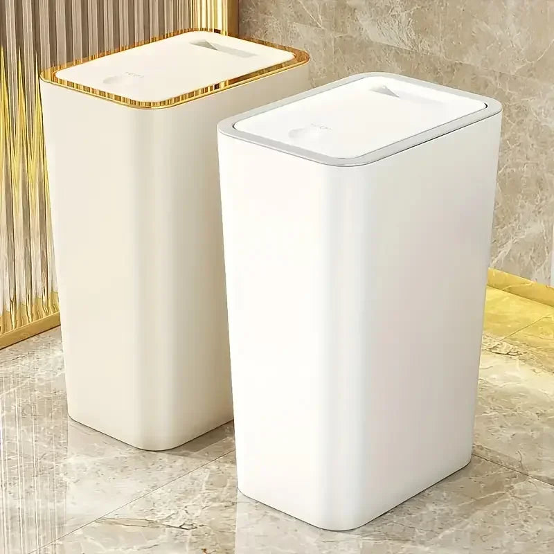 ποΈ 10L Odor-Proof Trash Can | One-Touch & Space-Saving ποΈ