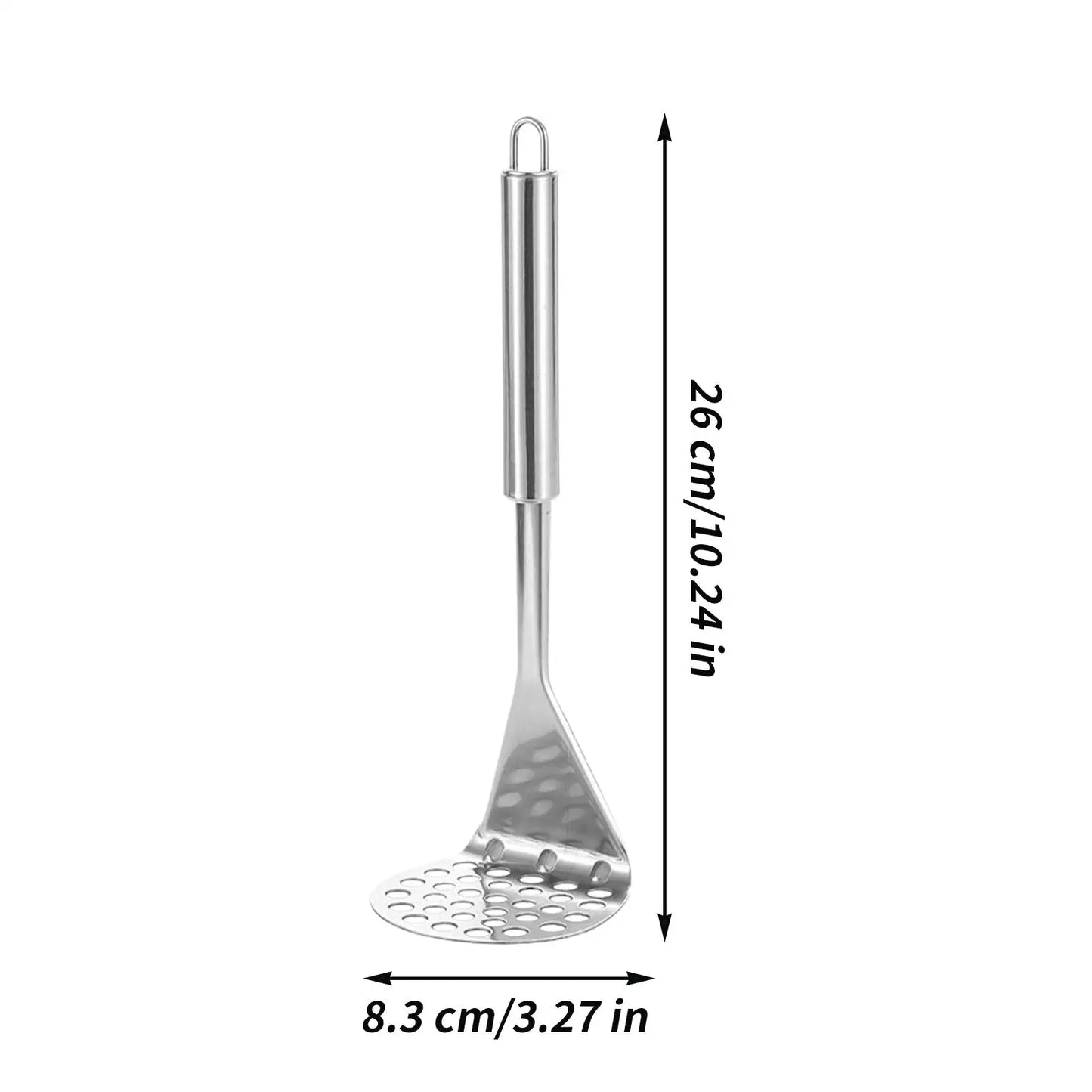 Stainless Steel Masher Beans Smasher Stainless Steel Non-Slip Manual Beans Smasher Ricer For Kitchen Cooking Baby Food