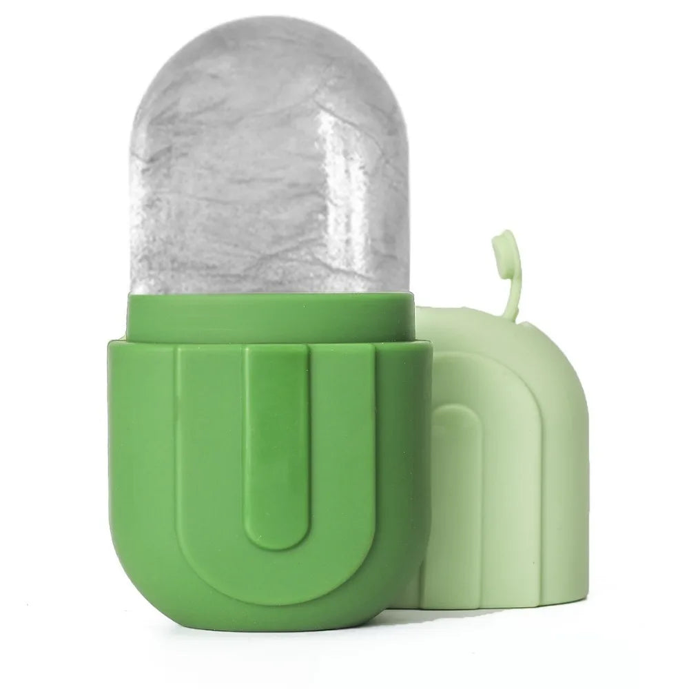Silicone Ice Roller for Face Beauty Skin Care Tools Reusable Facial Massager Face Lifting Contouring Ice Cube Trays