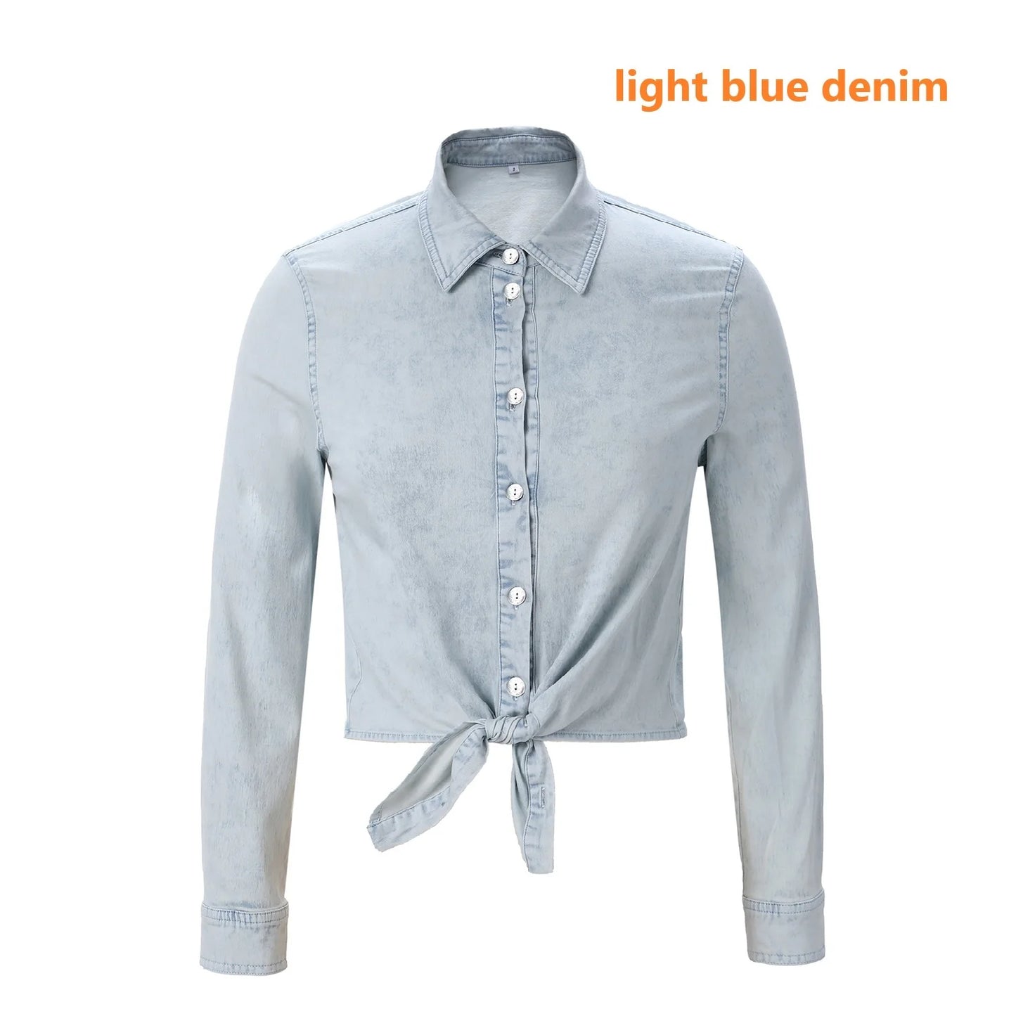 AP SS25 Women Lightweight Denim Wrap Blouse & Slip Dress