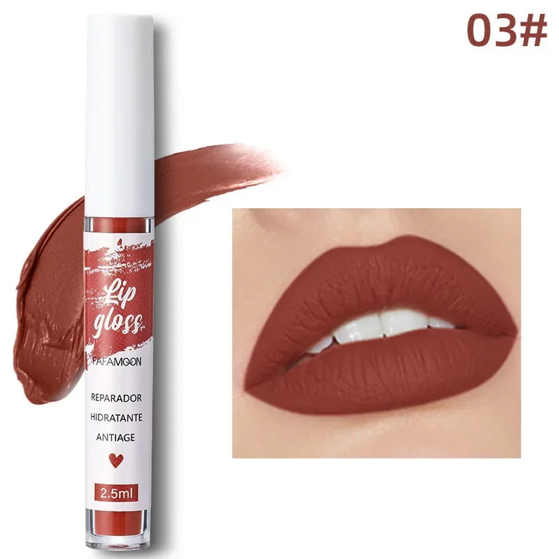 π Rose Red Matte Liquid Lipstick | Waterproof, Long-Lasting & Non-Stick π
