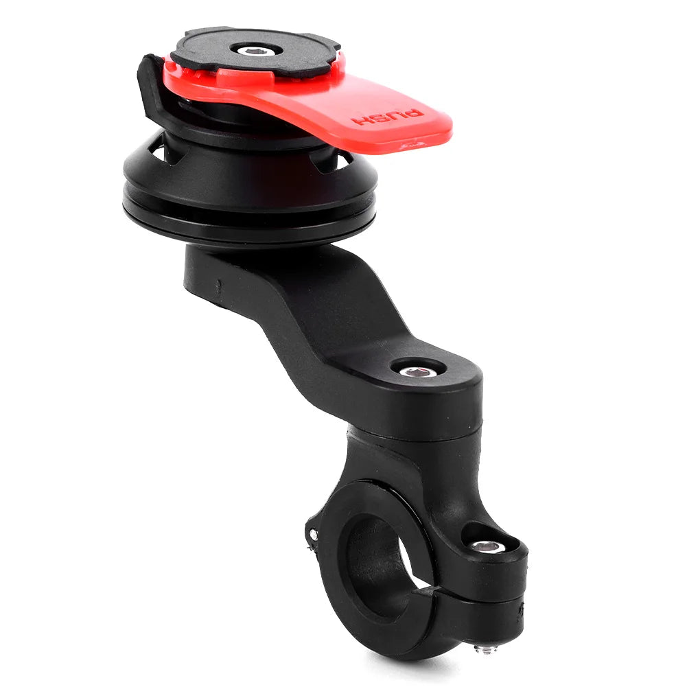 Quad Lock Motorcycle Bike Phone Holder Stand Bicycle Phone Holder Bike Holder 360° Rotatable Navigation Support Security Bracket