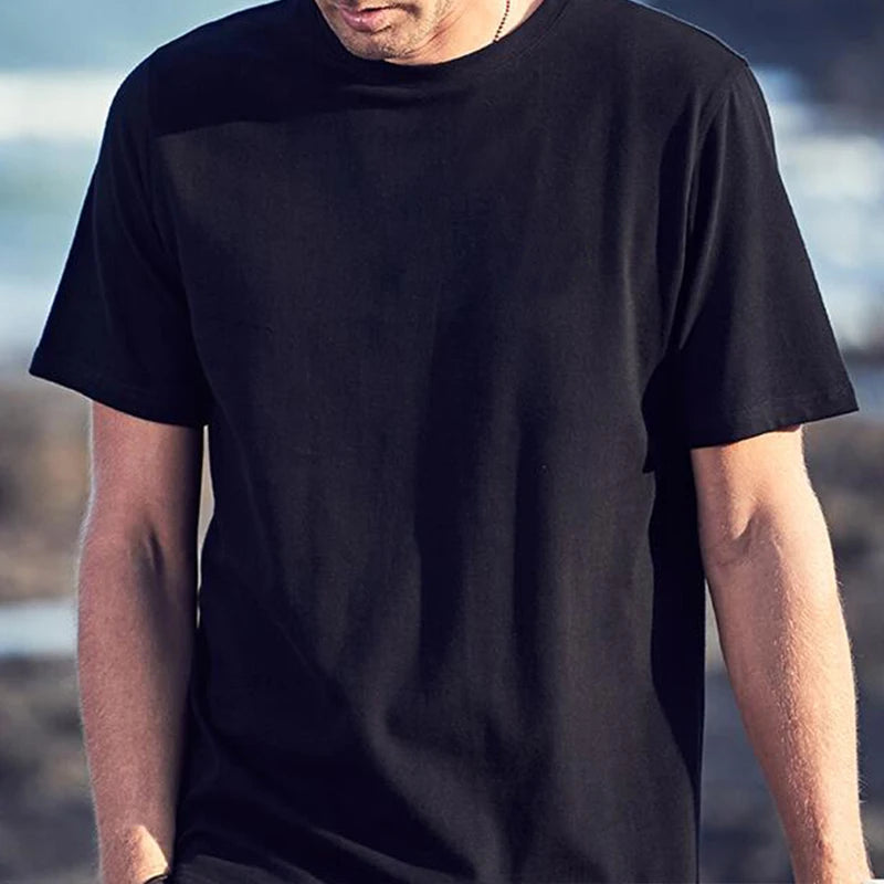 Add Your Own Custom Text Name Personalized Message Men's T Shirt Casual Dress High Quality MensT-shirt5xL