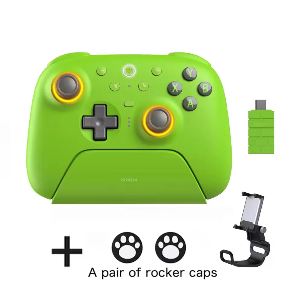 ๐ฎ 8BitDo Ultimate 2 Controller โ Wireless Gamepad with TMR RGB Lighting & 8-Speed Tech ๐ฎ
