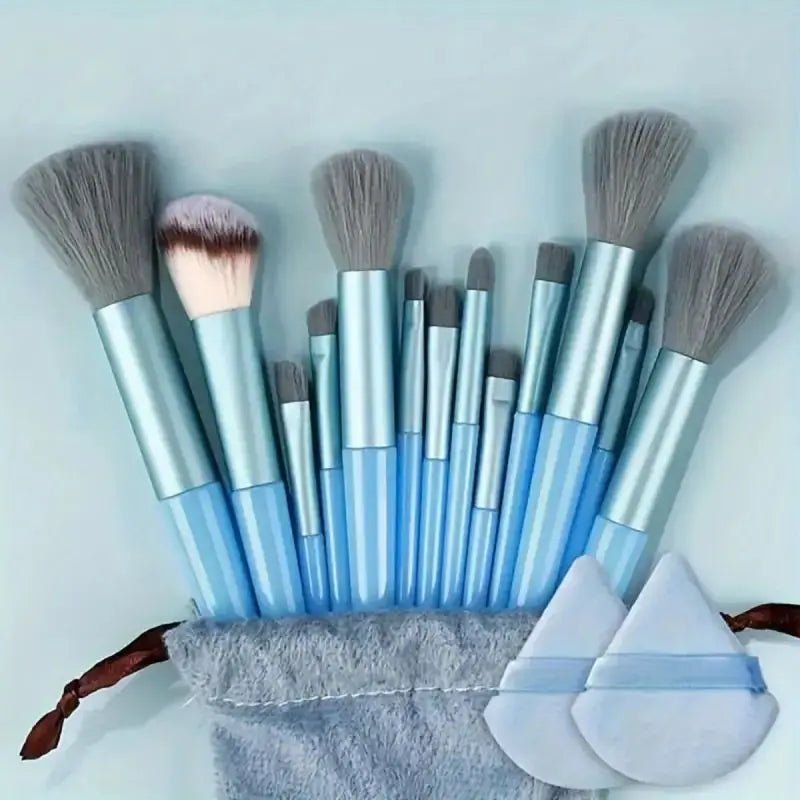 ✨ Professional Makeup Brush Set | Soft & Fluffy Kabuki, Foundation & Eyeshadow Brushes ✨