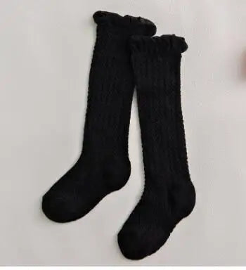 Knee High Socks Girl Long Soft Cotton Lace Baby Socks Kids Socks Meias Princess 2020 New Toddlers Girls Big Bow Children Cartoon