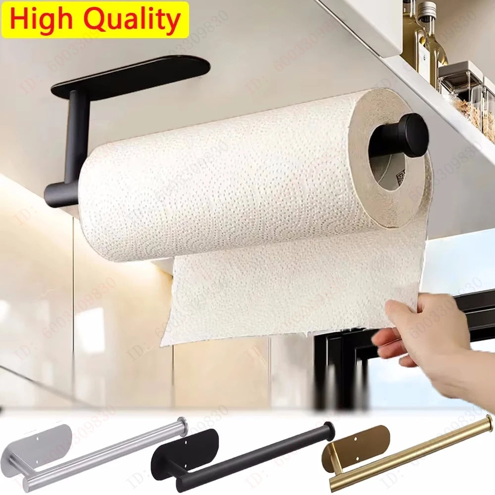 ✨ Adhesive Paper Towel Holder | Kitchen & Bathroom Organizer ✨