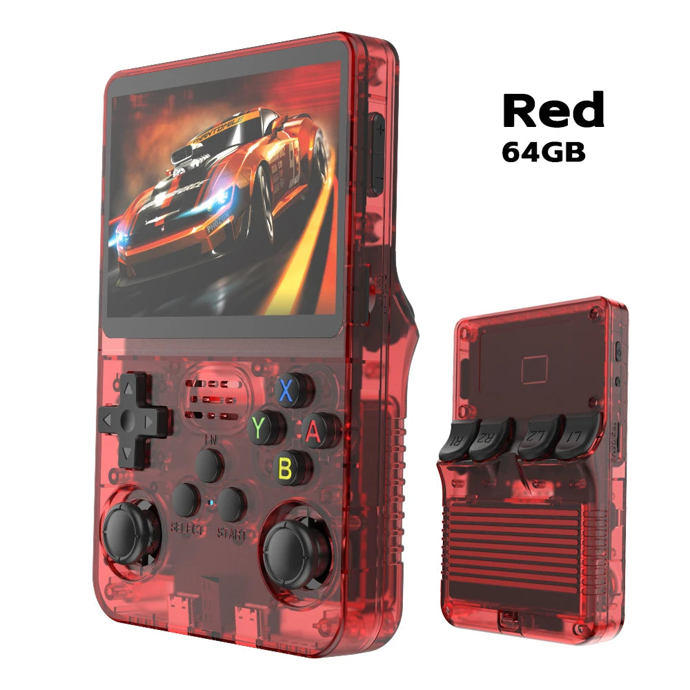 🎮 R36S Retro Pocket Console – 3.5" IPS Screen, Linux, 64GB Games, Multiple Colors 🎮
