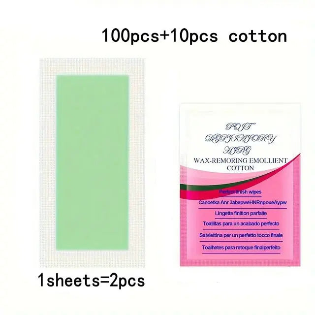 ✨ Hair Removal Wax Strips | 10/20/30/50pcs for Face, Arms, Legs & Body ✨