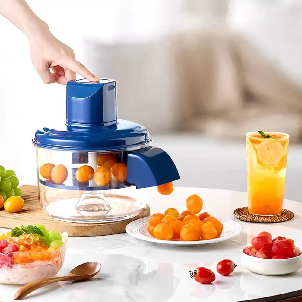 Automatic Fruit Peeler Machine Wireless Portable Grape/Apple/ Garlic/plum/Peach Peeler for Home Fast & Easy Kitchen Gadget