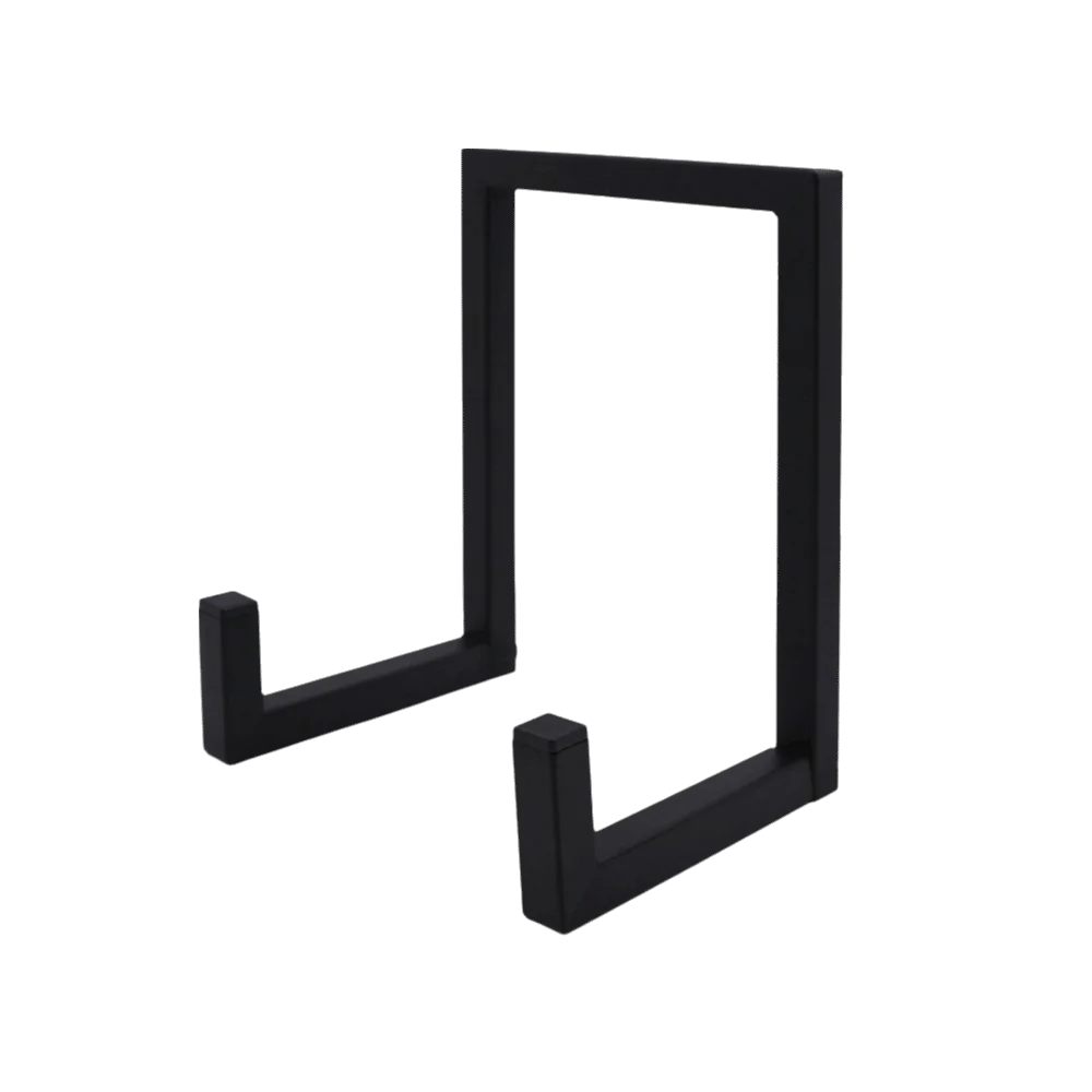 1pc Simple Metal Vinyl Record Holder Versatile Space Saving CD Storage Rack Stable Tabletop Record Holder Home Decor Organizer