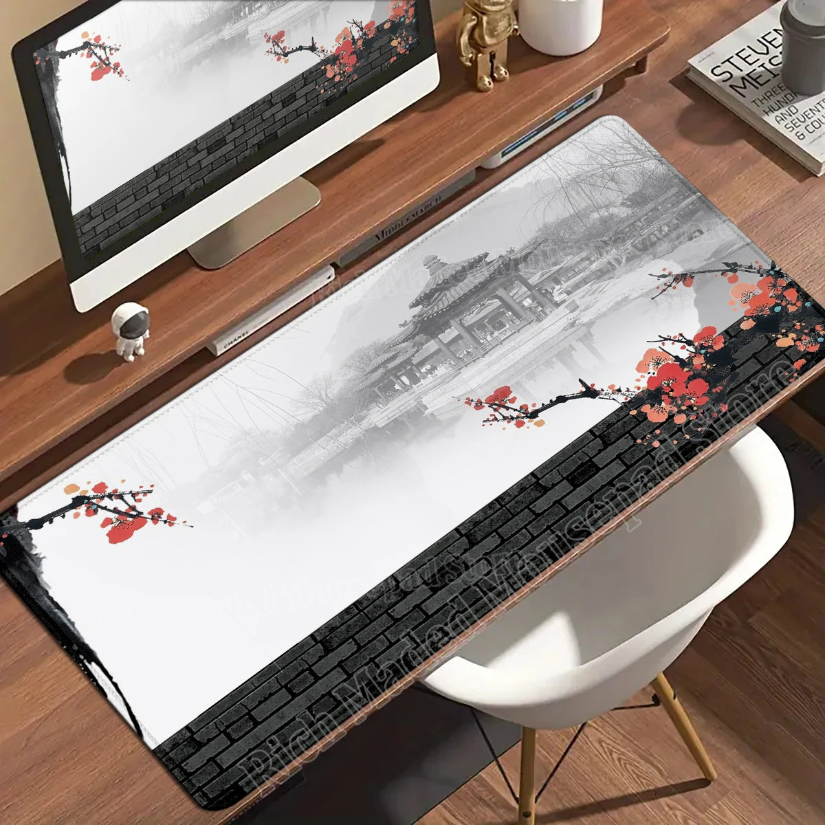 Sakura Japanese Cherry Blossom Mouse Pad Gaming XXL Home Extended Mousepad Large Keyboard pad Office accessories Laptop Mice Pad