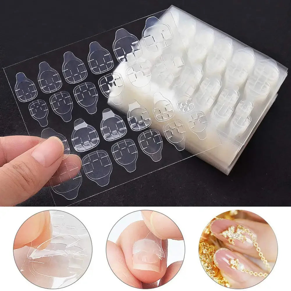 ✨ 100pcs White Square False Nails | Full Cover Acrylic Tips in 10 Sizes ✨