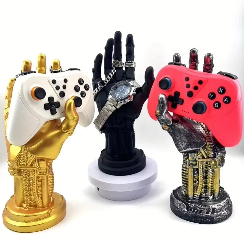 π§ ProGear Headphone & Controller Stand β Mechanical Arm Holder for PS4/PS5 & AirPods Max π§
