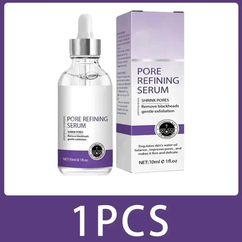 Face Skin Pore Shrinkage Serum Long-Lasting Moisturizing Improves Large Pores Calming Skin Care Essence