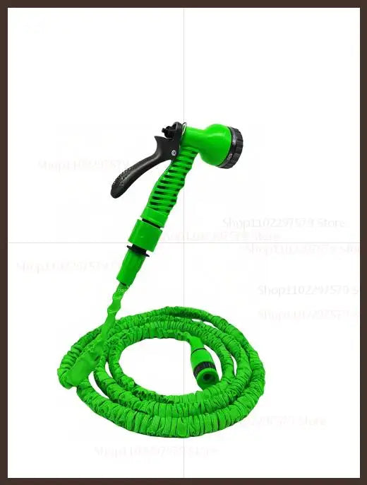 Retractable Magic Hose with High Pressure Car Wash Water Gun Garden Watering Hose for Car Cleaning Household and Garden Use