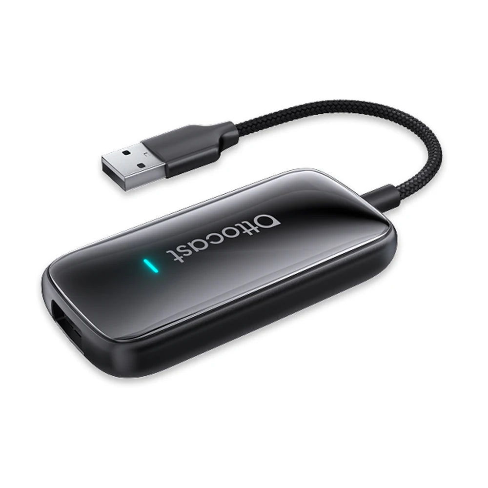 OTTOCAST Play2Video Ultra Wireless CarPlay Android Auto Adapter for Youtube for Netflix Video Box Car Accessories
